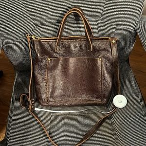 Portland Leather Goods Crossbody Tote